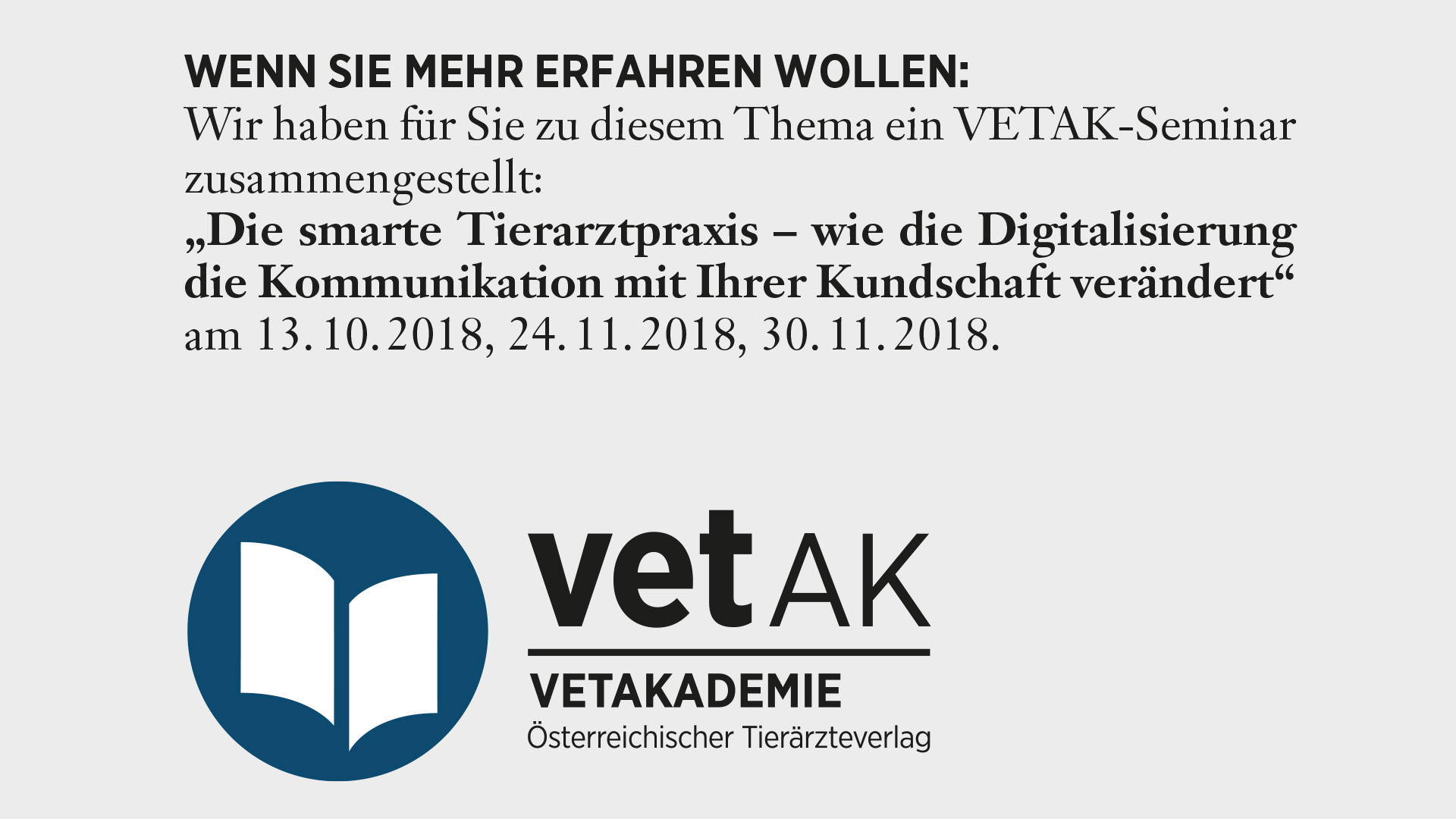 Die digitale Tierarztpraxis